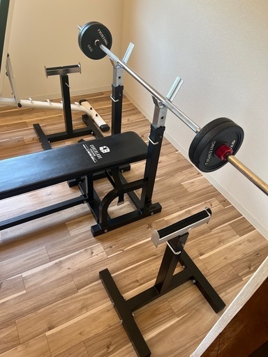 【取引中】お盆まで‼️ダンベル、ベンチ台セット