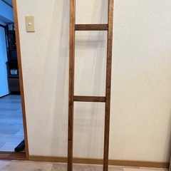 オシャレなハシゴ風インテリアの画像