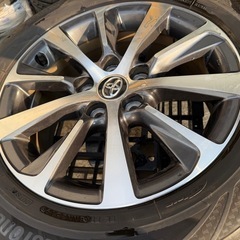 美品　マークX 車タイヤ　ホイールの画像