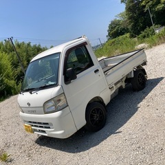 軽トラ　クリアテール、ホイール　車検ロングの画像