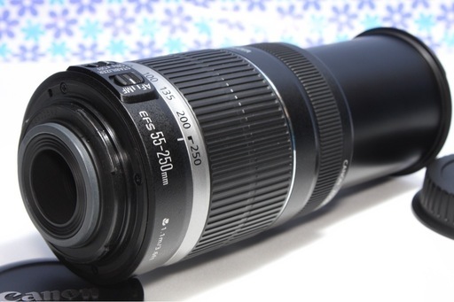 望遠レンズ❤️Canon EF-S 55-250mm IS II❤️手振れ補正❤️美品 極美品☆Canon EF-S 55-250mm IS☆望遠レンズ☆手振れ補正