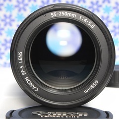 極美品☆Canon EF-S 55-250mm IS☆望遠レンズ☆手振れ補正