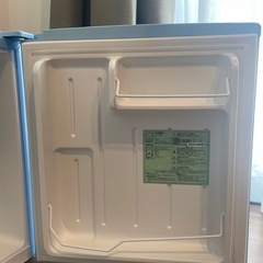 1ドアレトロ冷蔵庫【ブルー
】の画像