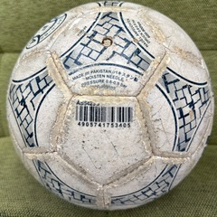 サッカーボール(状態悪い)の画像