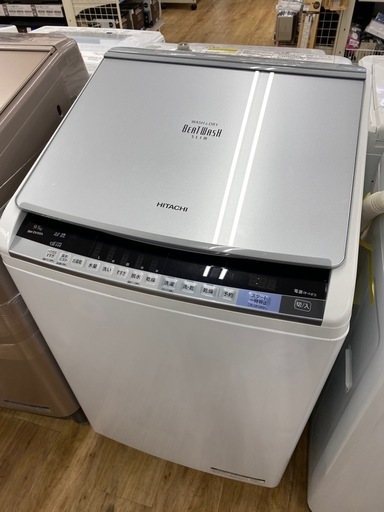HITACHI（日立）の縦型洗濯乾燥機2016年製（BW-DV100A）です