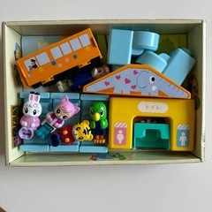 しまじろう　ちゃれんじえんごっこセットの画像