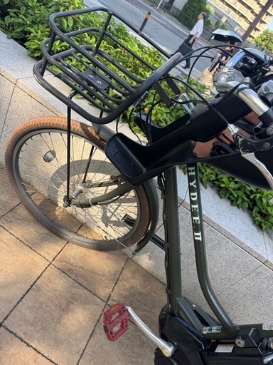 ハイディー2　BRIDGESTONE電動自転車　お洒落カスタム