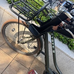 ハイディー2　BRIDGESTONE電動自転車　お洒落カスタムの画像