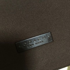 コーチ　coach New York ブラウン　バッグ　ハンドバッグ　茶色の画像