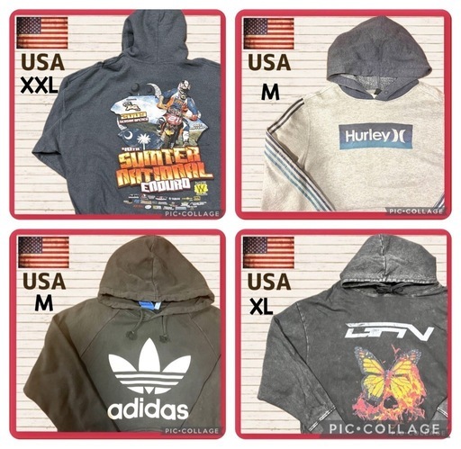 ※自宅配送可【73点!!早い者勝ち!!】全アメリカ仕入れ ゆるだぼ系古着パー