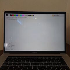 MacBook Pro 15インチ 2018 i7 32GB 512GBの画像