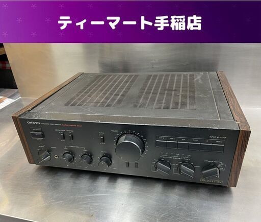 整備済 程度良 ONKYO オンキョー アンプ Integra A-817RXⅡ 整備済 程度良 ONKYO オンキョー プリメインIntegra A-817RS