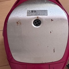 炊飯器　赤　3合炊きの画像