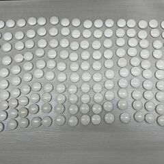 日向特製 本蛤碁石 本那智黒 1級 月印 25号 厚み約7.0mm 囲碁 黒181粒 白181粒 現状品 札幌市 白石店 の画像