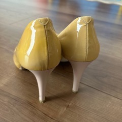 23区　オープントゥパンプス　23センチの画像