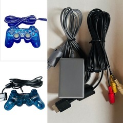 ソニー　PSONE SCPH-100 プレイステーション　ゲーム機　セットの画像