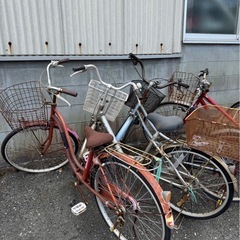 自転車  9台あります！ まとめて  1台からもok！  ママチャリ 早い者勝ち 子供用 キッズ チャリ  の画像