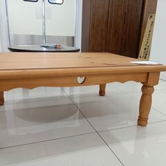 ★リユースのサカイ日立店★HJ7320  こたつ ナチュラルブラウン H42×D75×W105 クリーニング済み の画像