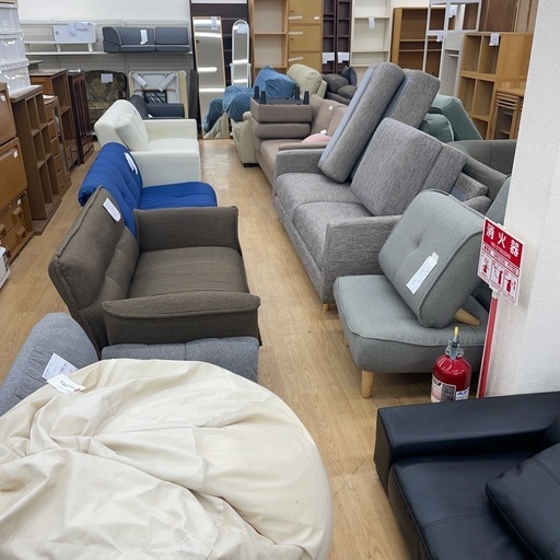 ☆リユースのサカイ幸手店☆ジモティ割あり☆ 2人用ソファー