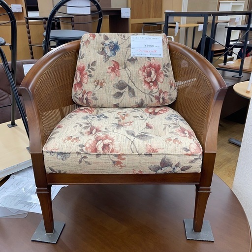 ★リユースのサカイ幸手店★SJ10013★マルニ木工　木製アームチェア　地中海シリーズ　クリーニング済み