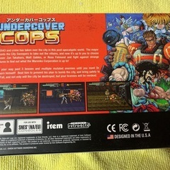 再販品　ＳＦＣ　スーファミ互換品　アンダーカバーコップス　Retro-Bitの画像
