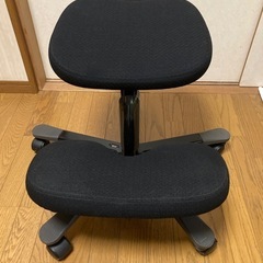 ＨＡＧ　バランスチェア　黒　　の画像