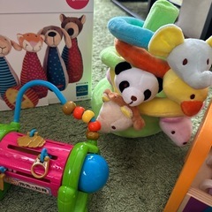 【お取引中】
赤ちゃん　おもちゃ　セット　プーさん　トイローヤル　知育玩具の画像