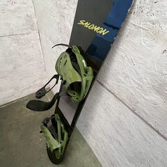 【SALOMON】サロモン PROSPECT ハイブリッド スノーボード 156cm ビンディングセット ブラック スポーツ用品 スノボ 中古 Y2026の画像