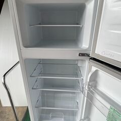 2022年製　ハイセンス 冷蔵庫 120L HR-B12E2W 2ドア 右開き Hisense お近くなら無料で配達いたしますの画像