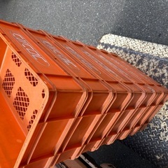 希少 レトロ　コロバン　コンテナ パン ケース　プラ フード 配達箱 貴重 古い 昭和 古道具 アンティーク　9つセット 大阪市発　引取対応の画像