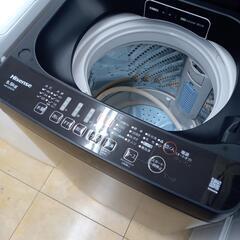 リユースのサカイ太田店★ジモティ割あり★ Hisence 洗濯機 5.5ｋｇ 22年製 ／クリーニング済み OJ10386の画像