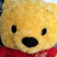 0806-215 くまのプーさん特大ぬいぐるみの画像