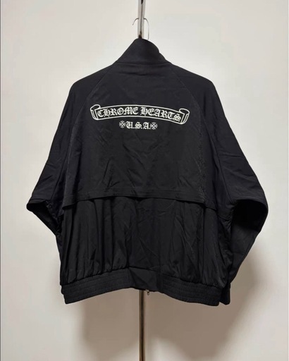 CHROME HEARTS クロムハーツ CHプラス 総柄 マッチポイント ナイロン ジャケット