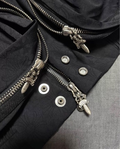 CHROME HEARTS クロムハーツ CHプラス 総柄 マッチポイント ナイロン ジャケット