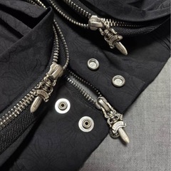 CHROME HEARTS クロムハーツ CHプラス 総柄 マッチポイント ナイロン ジャケットの画像