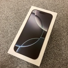 特別価格　新品同様iPhone16 Pro[512GB] ホワイトチタニの画像