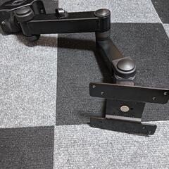 モニターアーム ブラックの画像