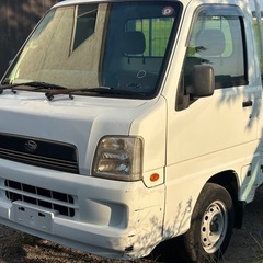 サンバートラック　オートマ　エアコン　パワーステ付きの画像