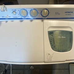 HITACHI PS-55AS2 二槽式洗濯機 2020年製の画像