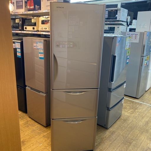 8/11値下げしました！?クリスタルシャンパン?HITACHI 315L冷蔵庫 2017