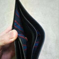 キクチタケオ 財布 黒の画像