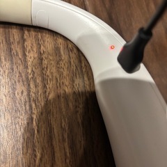 ★羽なし　首掛け扇風機　ホワイト★の画像