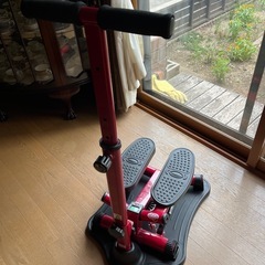 健康器具　ステッパー　NICE DAY スタンド付きの画像