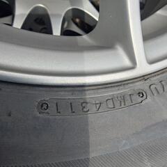175/65R15　4本　スタッドレスタイヤ　アルミホイールの画像