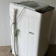 ヤマダ　2023年製　8kg　全自動洗濯機　YWM-TV80G1　お近くなら無料配達いたします。の画像
