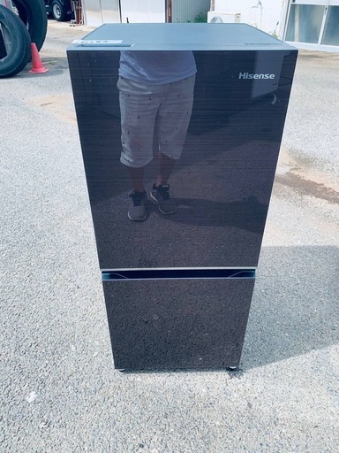 🌸Hisense ノンフロン冷凍冷蔵庫 HR-G13C-BR