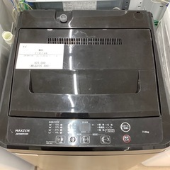 【値下げしました】【家電1年保証付き】MAXZENの全自動洗濯機...