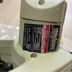 シンダイワ　B8N 　防塵マルノコ　100Vの画像