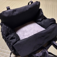 車用わんちゃんの座席の画像