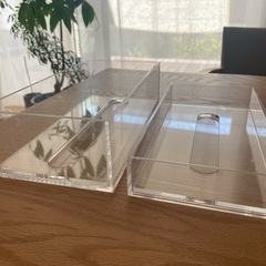 無印良品　ティッシュケース2個セットの画像